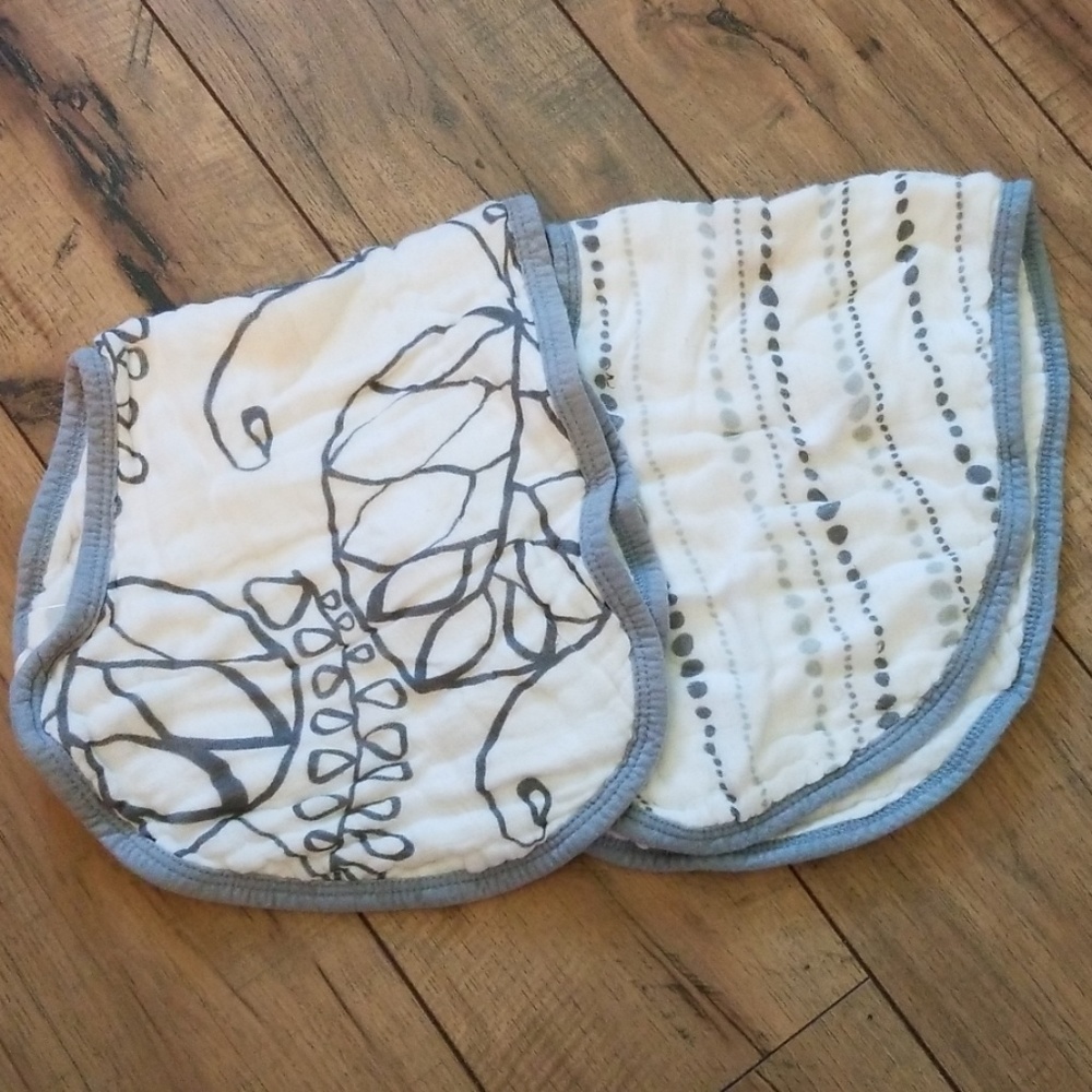 Aden & Anais burp cloths